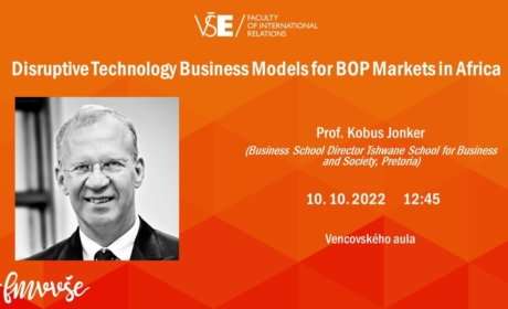 Kobus Jonker: Disruptive Technology Business Models for BOP Markets in Africa